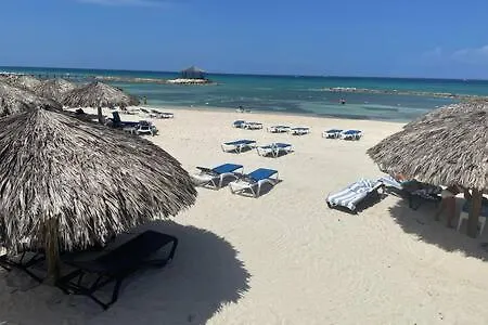 Ultra Modern 2Br Penthouse, Sleeps 5, Beach Front, Pool, Roof Patio, Montego Bay Apartment Jamaica